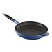 Le Creuset Cast Iron Satin Black Interior Frying Pan, Graded Blue, 26 cm