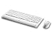 Logitech Cordless Desktop S 530 Laser - Keyboard - wireless - RF - mouse - USB wireless receiver - white, silver - French