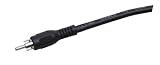 15' RCA-RCA RG 59 MALE-MALE BLACK CABLE.BLACK BOOT