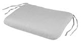 Natural Square back Seat pad for Wrought Iron furniture