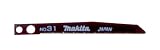 Makita 792221-5 Jig Saw Blade, Mak Shank, 3-1/8-Inch by 12T, 5-Pack, 4300