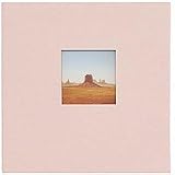 Kolo Catalina, 6 Ring 8 x 9 Picture Album, Ivory Covers with Soft White Pages, Holds 200 4 x 6 Photos, 2 Per Page.