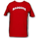 Wisconsin Badgers Adidas Youth Short Sleeve T-Shirts - Primary