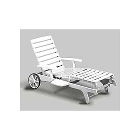 Kettler Tiffany Resin Chaise Lounge from Lawn Chairs