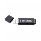 Safestick Hardware-Encrypted USB Flash Drive - 2GB