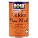 Golden Flax Meal - Organic, Non-GE Flax Seed Meal is a convenient way of obtaining MAny of the nutritional benefits of flax seeds. NOW Flax Seed Meal is cold processed. Flax oil derived from Golden Flax Seeds is one of the highest known vegetarian sources