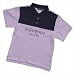 YSL Colour Block Polo White/Lilac 13 (JXL)