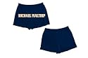 Michael Waltrip Navy Blue Driver Ladies Shorts