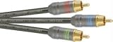 ULTRALINK C2CV-6M CHALLENGER2  75? COMPONENT VIDEO CABLE (6 M; RETAIL PACKAGING)
