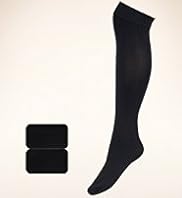 2 Pairs of Bodysensor 100 Denier Opaque Knee Highs