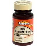 Beta Carotene 15mg Softgels(25000IU Provitamin A)-100