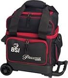 BSI 1 Ball Roller Bowling Bag Black/red