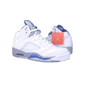 Nike Air Jordan 5 V Retro (white / royal blue / stealth)