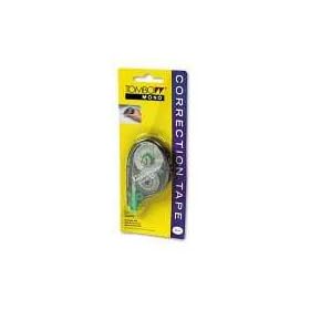 Tombow Mono 68620 - MONO Correction Tape, Non-Refillable, 1/6 x 394, White Tape-TOM68620