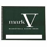 Mark V Basketball Score Book