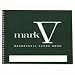 Basketball Score Book, Peterson Mark 5 Basketball Scorebook