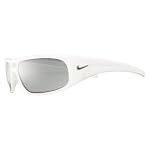 Nike Unwind Sunglasses, EV0304-100, Opaque White Frame/ Grey Lenses