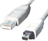 Ge JasHO97900 Ieee 1394 6 Pin To 4 Pin Cable (6 Ft.)