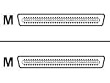 6ft Offset Vhdci/vhdci Cable