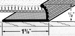 1-3 8 Carpet Gripper Without Teeth -... by Md Building Products Inc