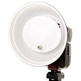 Flashpoint Q Series 6" Beauty Dish Reflector for "A" Size for Shoe Mounted Flashes
