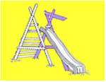 Ladder & Slide for Hout-Land swings