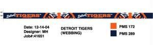 New! Small Detroit Tigers Dog Collar