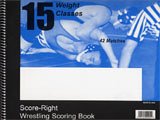 Score-Right Wrestling Scoring Book