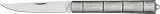 SILVER BAMBOO STYLE FOLDING KNIFE