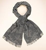 Per Una Textured Woven Scarf with Wool