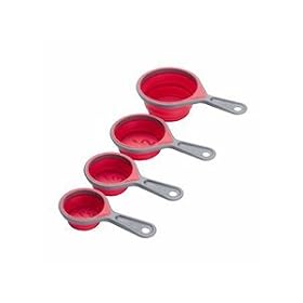 Chef'n CUP540CH Sleekstor Sleekstor Collapsible Cup Set 4-pc. by Chef'n