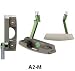 Heavy Putter Matte Series Blade Putter with Free Tip Weight Kit