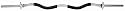 Apex TCB48R 47-Inch Threaded Curl Bar