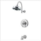 Pfister R89-8YPU R89-8YPU Ashfield 1-Handle Tub and Shower Combo Trim with Rain Can Shower Head, Rustic Bronze