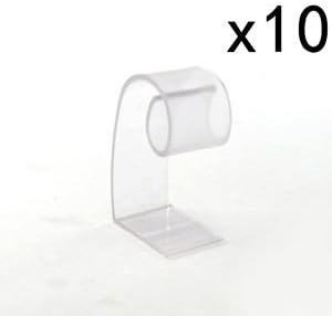 OPCC Set of 10 Plastic Transparent Tablecover Table Cloth Clip Clamp for Home Party &amp; Picnic (A20), 1PCS Opcc Sticky Notes included