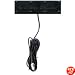 Wilson Electronics Dual Band - 800-1900 MHz Slim Low Profile Antenna with FME Female Connector and 10-Foot RG 58 Coax Cable - Velcro Backing