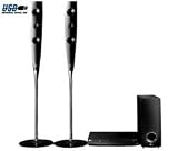 LG - HT462DZ - Home Cinema - Lecteur DVD/Divx - Puissance 370W - Sortie HDMI 1.2 CEC - USB 2.0