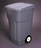 Rubbermaid 9W27-28 50 Gallon Commercial Grey Trash Can