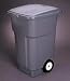 Rubbermaid 9W27-28 50 Gallon Commercial Grey Trash Can