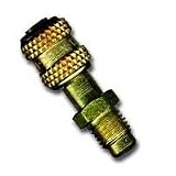 1/4 MFL x 3/16 FF Solid Brass Adapter