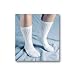 Seamless Active Socks, White - Men's 10 - 13, Women's 11+