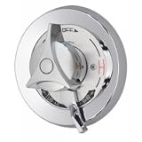 Symmons Temptrol pressure balancing tub/shower mixing valve with combination integral diverter/volume control S-86-2