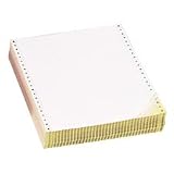 Sparco Products Computer Paper, Multipart, 4 Parts, 9-1/2x11, WE/YW/PK/GD