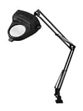 3-Diopter Magnifier Lamp- Black