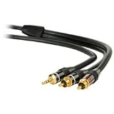 Dayton Audio 3.5RCA-6 3.5mm Stereo Male To RCA Cable 6 ft.