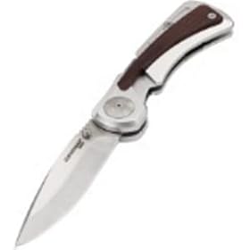 Leatherman 830626 Klamath Folding Blade Hunting Knife with Leather Sheath and Gift Tin by Leatherman