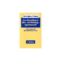 Euro-Umstellung im Miet- und Wohnungseigentumsrecht