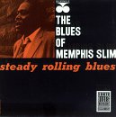 Review Memphis Slim  / Steady Rolling Blues [CASSETTE]