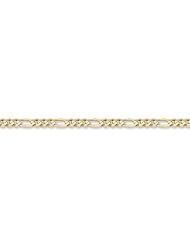 14K Gold 9.5mm Figaro Link Chain