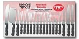 19PC DIAMOND CUT CUTLERY